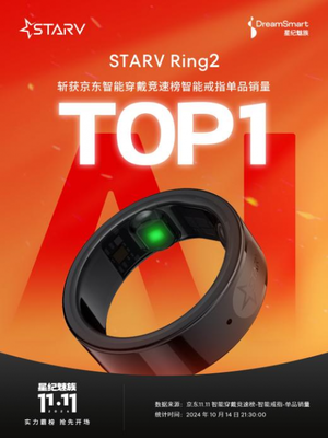 AI新品實力霸榜，星紀魅族雙十一迎來開門紅——智能戒指引爆市場熱潮